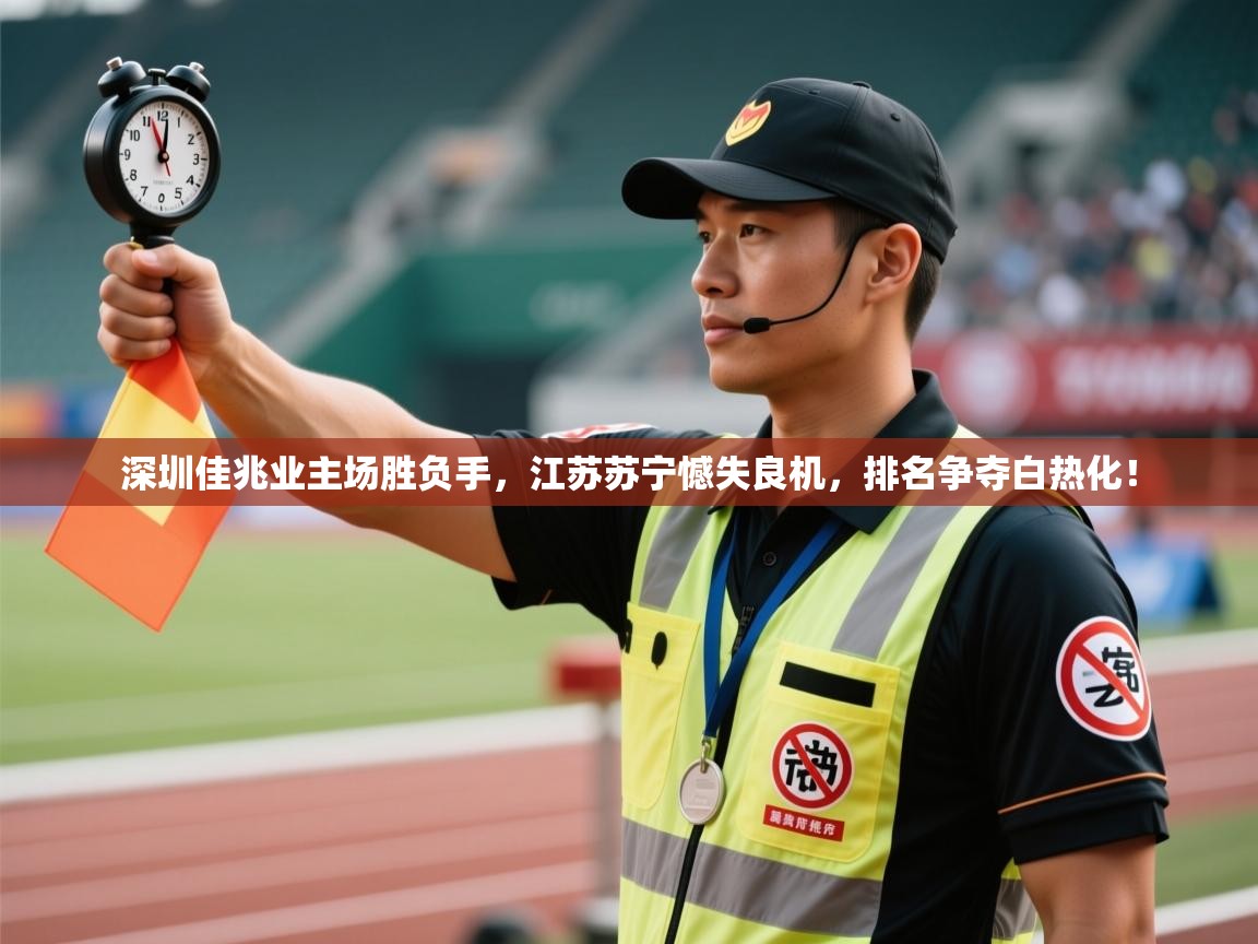 深圳佳兆业主场胜负手，江苏苏宁憾失良机，排名争夺白热化！